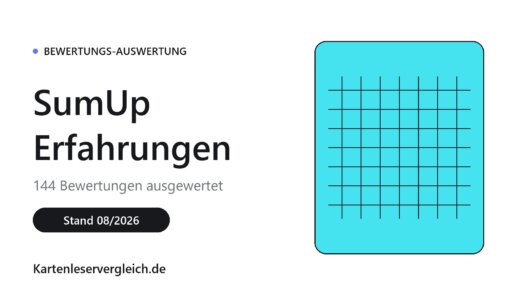 Beitragsbild: SumUp Erfahrungen, 144 Bewertungen ausgewertet